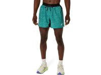 ASICS FUJITRAIL ALL OVER PRINT 5IN SHORT Short Running pas cher