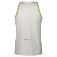 SCOTT TANK MENS RC RUN BLANC ET JAUNE Débardeur running pas cher