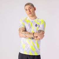 SCOTT TEE MENS RC RUN BLANC ET JAUNE Débardeur running pas cher
