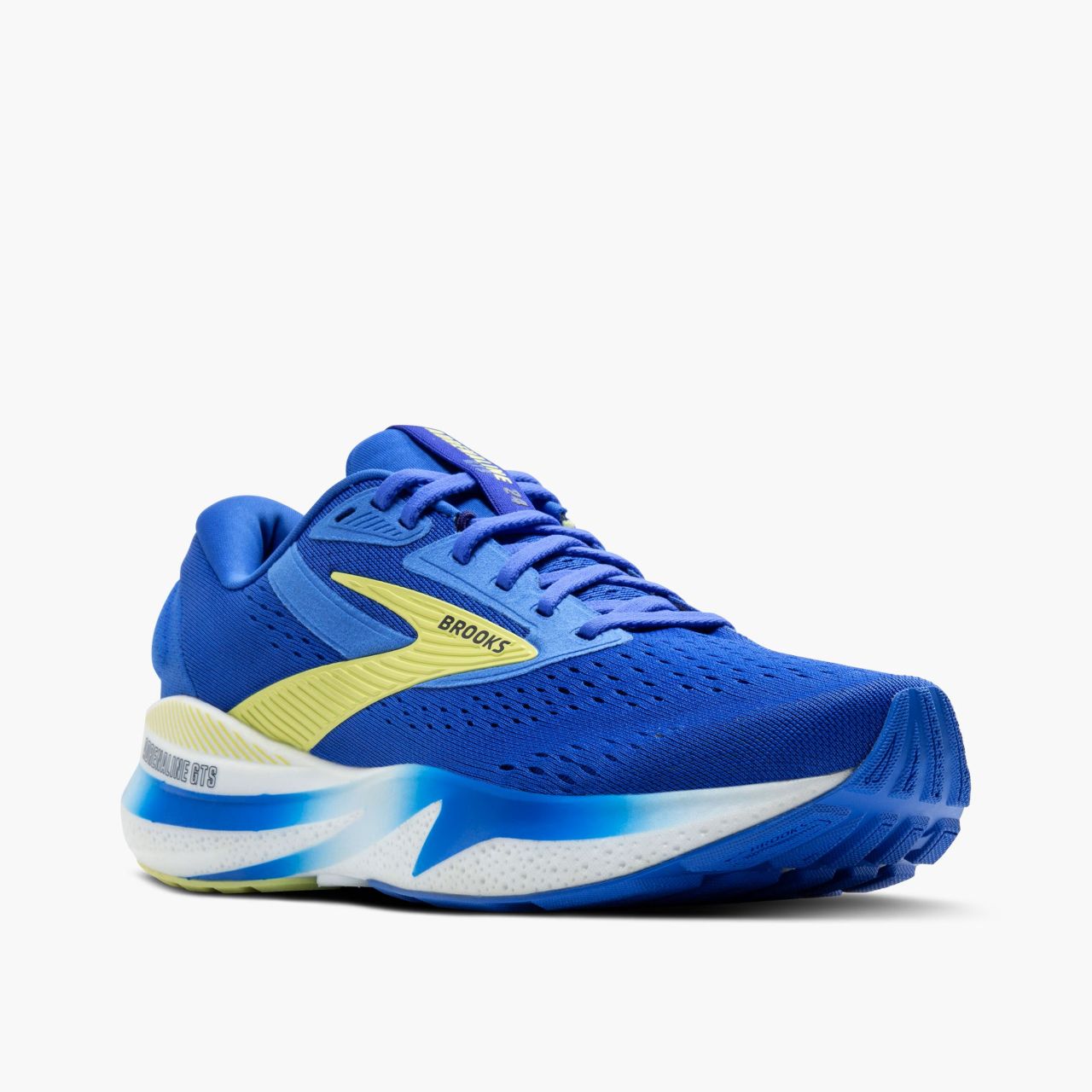 BROOKS ADRENALINE GTS 24 COBALT ET NEO YELLOW Chaussures de running