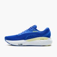 BROOKS ADRENALINE GTS 24 COBALT ET NEO YELLOW Chaussures de running pas cher