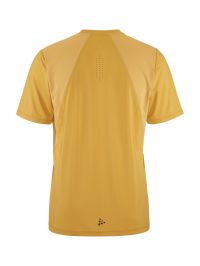 CRAFT  ADV ESSENCE SS TEE 2 TURMERIC Tee shirt de running pas cher