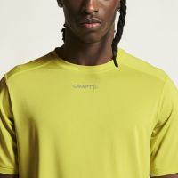 CRAFT  ADV ESSENCE SS TEE 2 PEAR Tee shirt de running pas cher