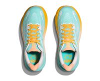 HOKA CLIFTON 10 BLUE SPARK ET WHITE Chaussures de running pas cher