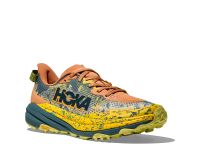 HOKA SPEEDGOAT 6 TERRA COTTA ET MOUNTAIN FOG  Chaussures de trail