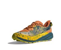 HOKA SPEEDGOAT 6 TERRA COTTA ET MOUNTAIN FOG  Chaussures de trail pas cher