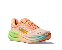 HOKA BONDI 9 FROST ET PALE TANGERINE Chaussures de running