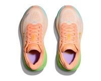 HOKA BONDI 9 FROST ET PALE TANGERINE Chaussures de running pas cher