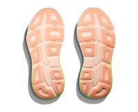 HOKA BONDI 9 FROST ET PALE TANGERINE Chaussures de running pas cher