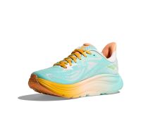 HOKA CLIFTON 10 BLUE SPARK ET WHITE Chaussures de running pas cher