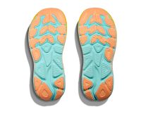 HOKA CLIFTON 10 BLUE SPARK ET WHITE Chaussures de running pas cher