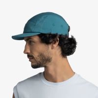 BUFF 5 PANEL GO CAP SOLID TEAL Casquette de running pas cher