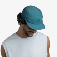BUFF 5 PANEL GO CAP SOLID TEAL Casquette de running pas cher