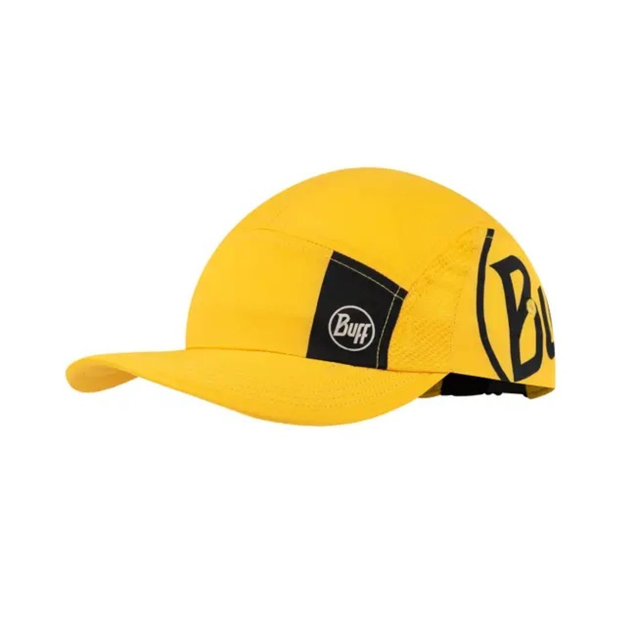 BUFF 5 PANEL GO CAP LOGO YELLOW Casquette de running