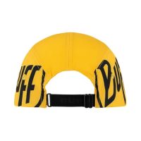 BUFF 5 PANEL GO CAP LOGO YELLOW Casquette de running pas cher