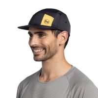 BUFF 5 PANEL GO CAP LOGO BLACK Casquette de running pas cher