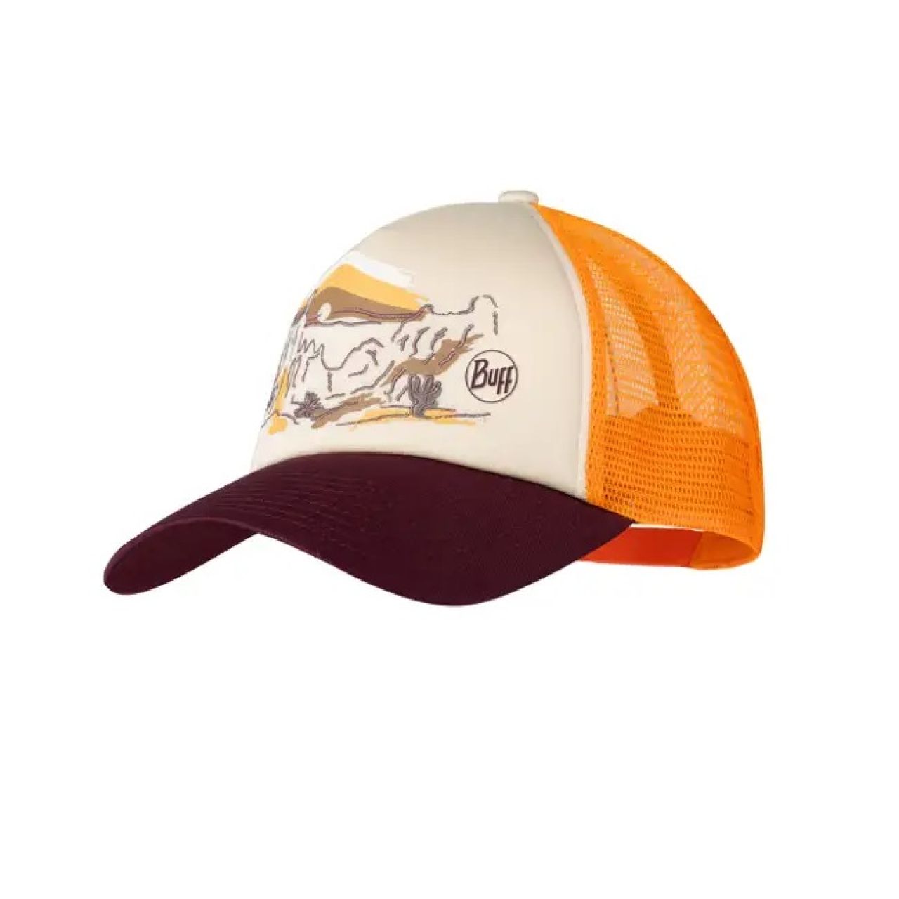 BUFF TRUCKER CAP SYLVA APRICOT  Casquette de running