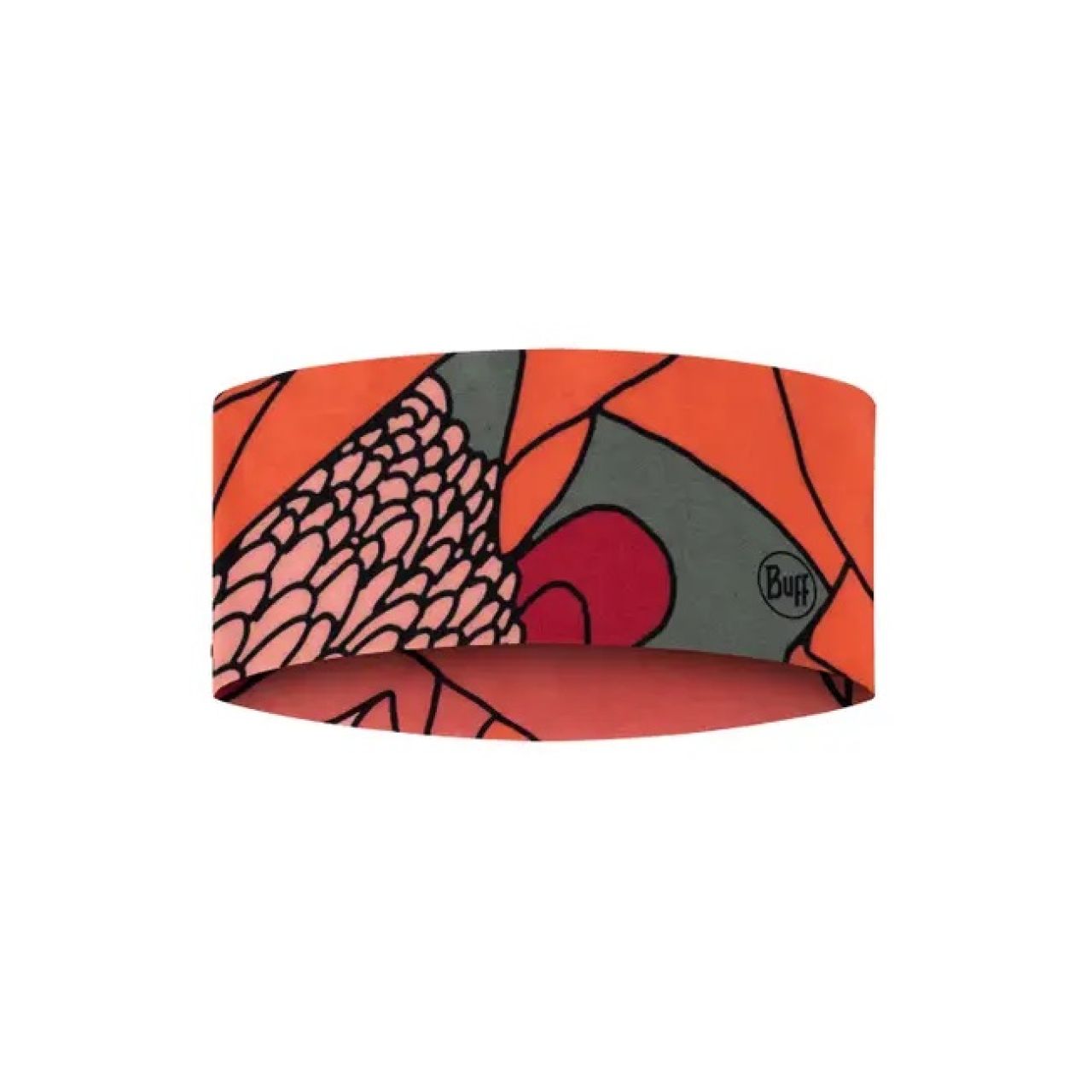 BUFF COOLNET UV WIDE HEADBAND ARAMAY POPPY Bandeau été