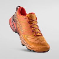 LA SPORTIVA  AKASHA II  HAWAIIAN SUN ET REDWOOD Chaussures de  trail pas cher