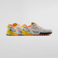 LA SPORTIVA BUSHIDO 3CHALK ET YELLOW  chaussure de  trail pas cher