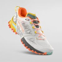 LA SPORTIVA BUSHIDO 3CHALK ET YELLOW  chaussure de  trail pas cher
