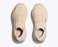HOKA BONDI 9 VANILLA ET BIRCH Chaussures de running pas cher