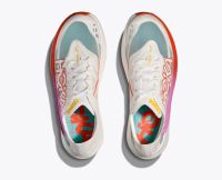 HOKA  ROCKET X 2 FROST ET LAVA  Chaussures de running pas cher