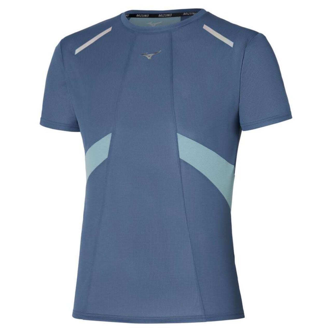 MIZUNO DRYAEROFLOW TEE VINTAGE INDIGO  Tee shirt running