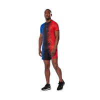 MIZUNO DRYAEROFLOW GRAPHIC TEE ONI  Tee shirt running pas cher