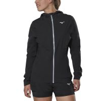 MIZUNO TRAIL  WATERPROOF 20K JACKET BLACK Veste running etanche pour femme pas cher