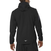 MIZUNO TRAIL WATERPROOF 20K ER BLACK Veste running etanche pas cher