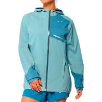 MIZUNO TRAIL  WATERPROOF 20K JACKET CLOUD BLUE Veste running etanche pour femme