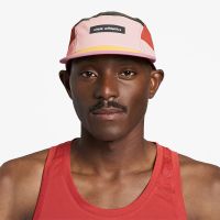 CIELE GOCAP FIELD ICONIC BAR PEACHSKIN ET SEAWEED  Casquette running pas cher