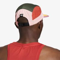 CIELE GOCAP FIELD ICONIC BAR PEACHSKIN ET SEAWEED  Casquette running pas cher