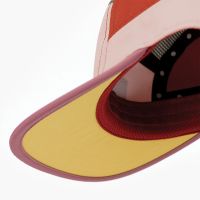 CIELE GOCAP FIELD ICONIC BAR PEACHSKIN ET SEAWEED  Casquette running pas cher
