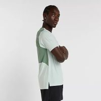 NEW BALANCE RACE DAY TEE SHIRT CLAY ASH Tee Shirt de running pas cher