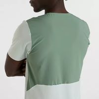 NEW BALANCE RACE DAY TEE SHIRT CLAY ASH Tee Shirt de running pas cher