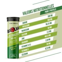 BAOUW PASTILLES ELCTROLYTES Differents parfums pas cher