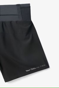 NNORMAL MEN S RACE SHORTS BLACK Short de trail running pas cher