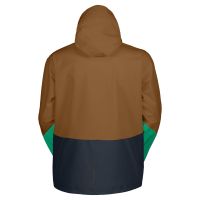 SCOTT VESTE EXPLORAIR LIGHT DRYO 2.5 BREAD BROWN ET DARK BLUE Veste running etanche pas cher