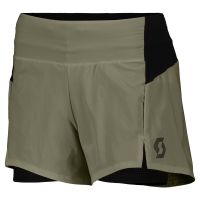 SCOTT HYBRID SHORT WS ENDURANCE TECH HAY GREEN short de running