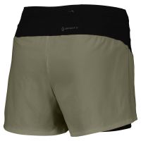 SCOTT HYBRID SHORT WS ENDURANCE TECH HAY GREEN short de running pas cher