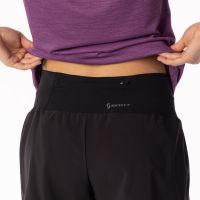 SCOTT HYBRID SHORT WS ENDURANCE TECH BLACK  short de running pas cher