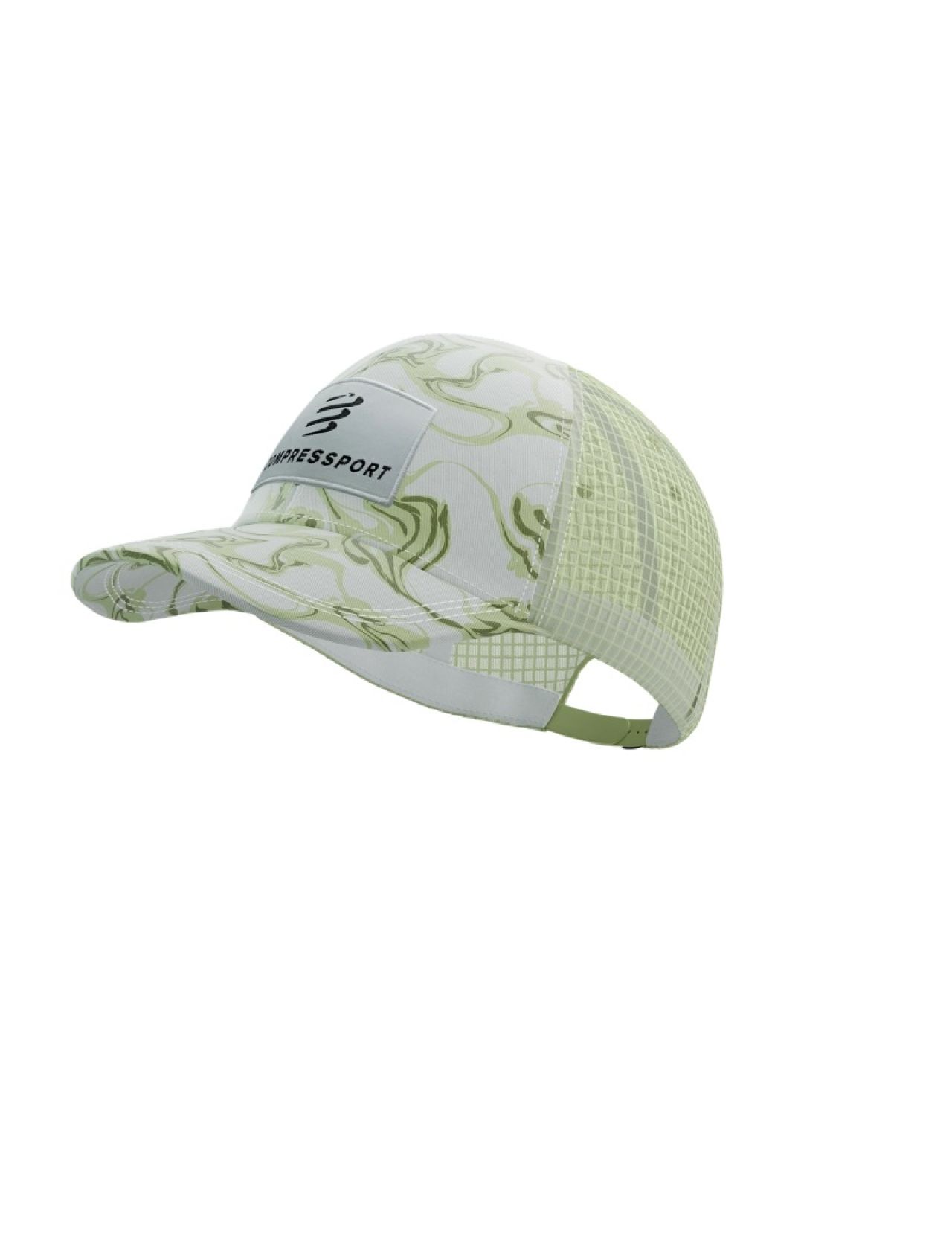 COMPRESSPORT TRUCKER 6P CAP GREEN CAMO Casquette running