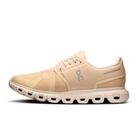 ON RUNNING CLOUD 6 BLONDE ET DEW Chaussures de running pas cher