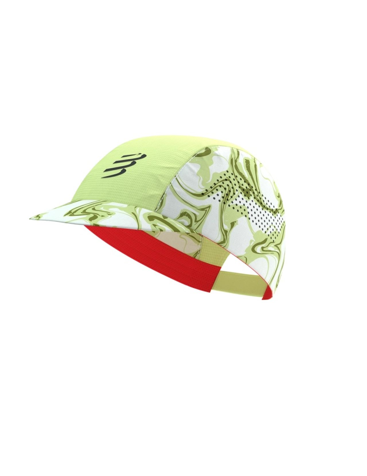 COMPRESSPORT PRO RACING CAP GREEN CAMO Casquette running