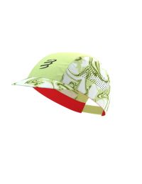 COMPRESSPORT PRO RACING CAP GREEN CAMO Casquette running