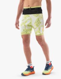 COMPRESSPORT TRAIL RACING 2 EN 1 SHORT GREEN CAMO  Short de running