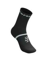 COMPRESSPORT PRO MARATHON SOCKS V2  BLACK Chaussettes running pas cher