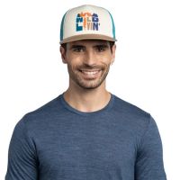 BUFF TRUCKER CAP SCEN MULTI Casquette de running pas cher